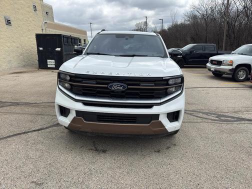 OXFORD WHITE 2025 Ford Expedition Max King Ranch
