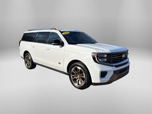 OXFORD WHITE 2025 Ford Expedition Max King Ranch