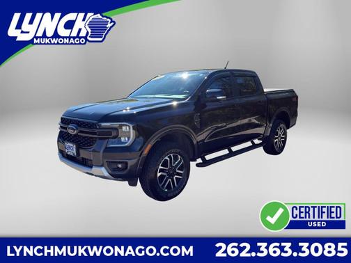 SHADOW BLACK 2024 Ford Ranger LARIAT