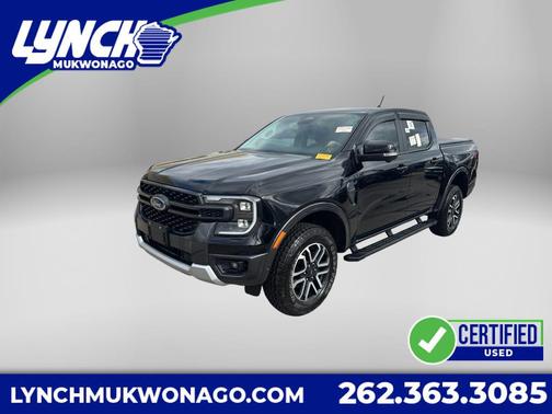 SHADOW BLACK 2024 Ford Ranger LARIAT