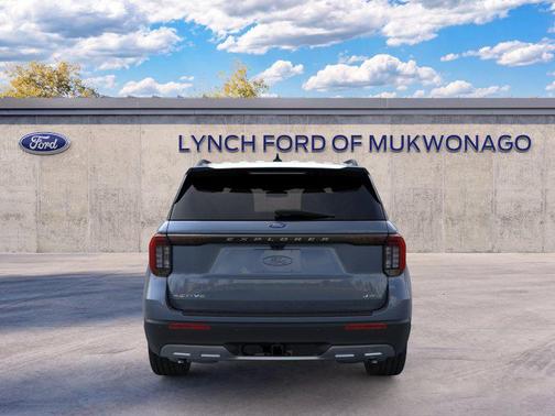Vapor Blue Metallic 2026 Ford Explorer Active