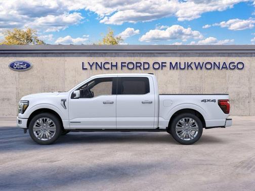 Star White Metallic Tri-Coat 2026 Ford F-150 Platinum