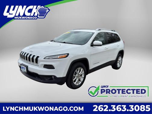 Bright White Clearcoat 2015 Jeep Cherokee Latitude
