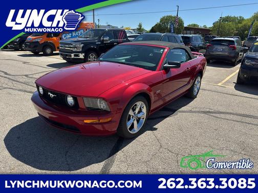 Dark Candy Apple Red Clearcoat 2008 Ford Mustang GT Premium