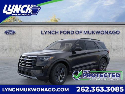 AGATE BLACK METALLIC 2026 Ford Explorer Active