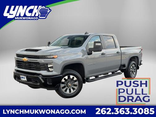Slate Gray Metallic 2025 Chevrolet Silverado 2500 Custom
