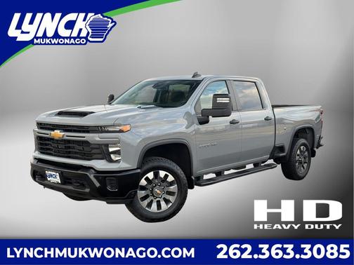 Slate Gray Metallic 2025 Chevrolet Silverado 2500 Custom