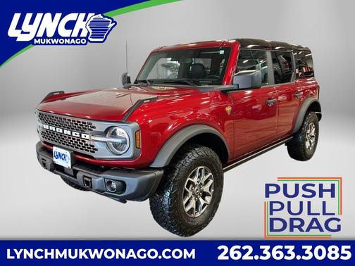 RUBY RED MET TNTD CLEARCOAT 2025 Ford Bronco Badlands