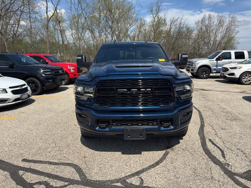 Patriot Blue Pearlcoat 2024 RAM 2500 Limited Mega Cab 4x4 6'4' Box