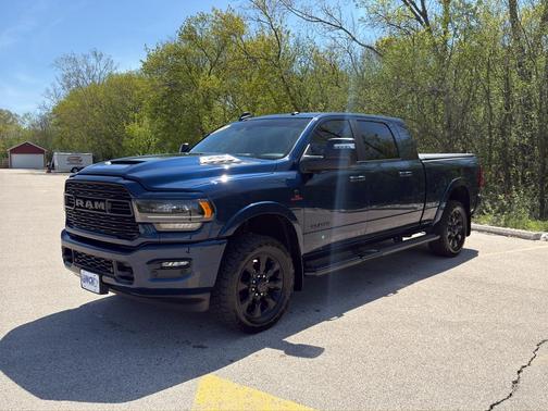 Patriot Blue Pearlcoat 2024 RAM 2500 Limited Mega Cab 4x4 6'4' Box