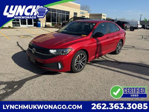 Kings Red Metallic 2024 Volkswagen Jetta 1.5T Sport