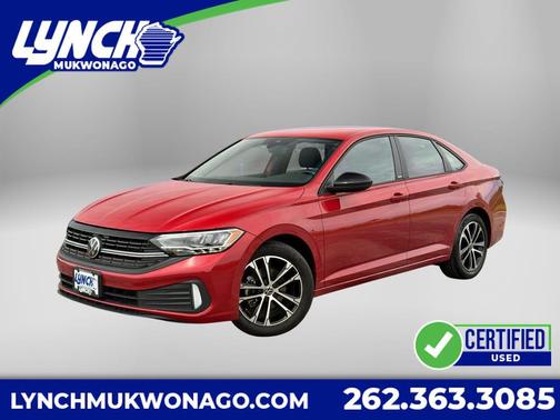 Kings Red Metallic 2024 Volkswagen Jetta 1.5T Sport