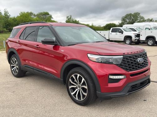 RAPID RED MET TINTED CC 2023 Ford Explorer ST-Line