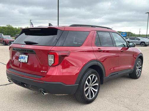 RAPID RED MET TINTED CC 2023 Ford Explorer ST-Line