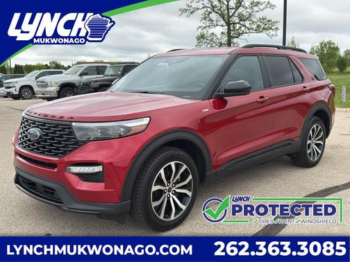 RAPID RED MET TINTED CC 2023 Ford Explorer ST-Line