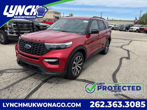 RAPID RED MET TINTED CC 2023 Ford Explorer ST-Line