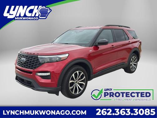 RAPID RED MET TINTED CC 2023 Ford Explorer ST-Line