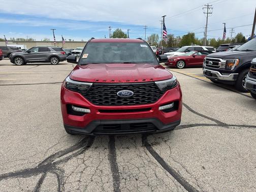 RAPID RED MET TINTED CC 2023 Ford Explorer ST-Line
