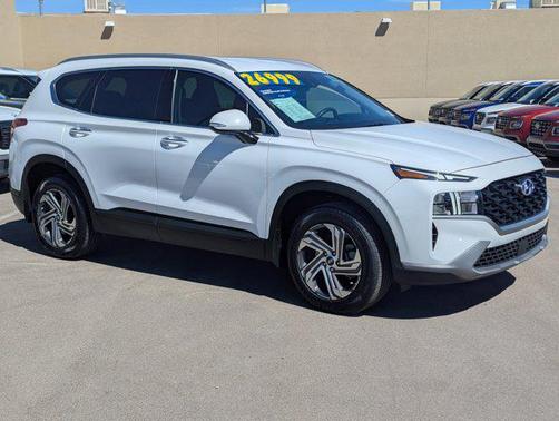 Serenity White Pearl 2023 Hyundai SANTA FE SEL 2.4
