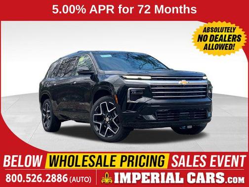Mosaic Black Metallic 2026 Chevrolet Traverse High Country