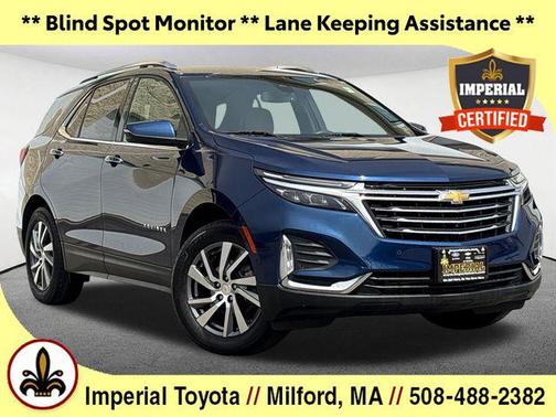 Blue Glow Metallic 2022 Chevrolet Equinox Premier w/1LZ