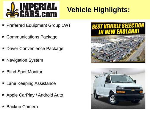 Summit White 2025 Chevrolet Express 2500 Work Van