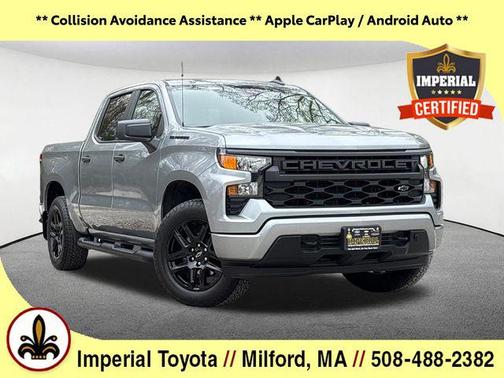 Sterling Grey Metallic 2024 Chevrolet Silverado 1500 Custom