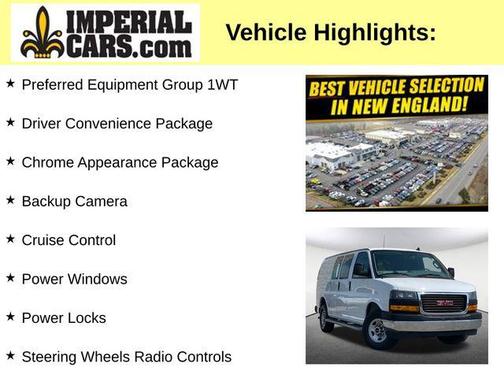 2022 GMC Savana 2500 Work Van