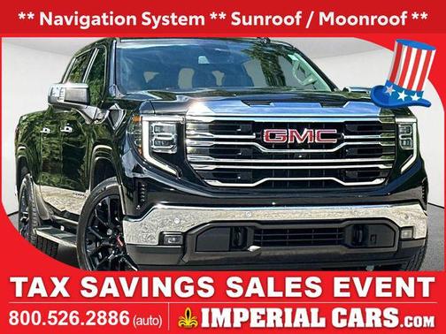 Onyx Black 2023 GMC Sierra 1500 SLT