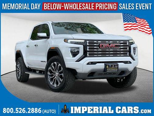 Summit White 2025 GMC Canyon Denali