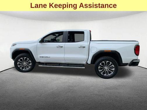 Summit White 2025 GMC Canyon Denali