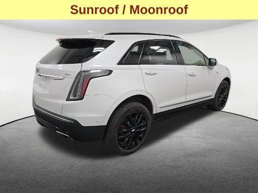 Crystal White Tricoat 2024 Cadillac XT5 Sport