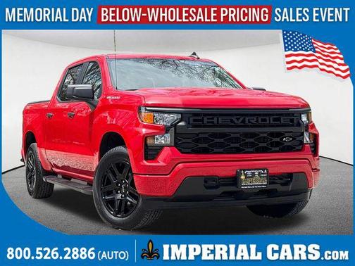 Red Hot 2024 Chevrolet Silverado 1500 Custom