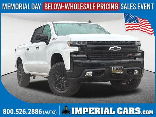 Summit White 2019 Chevrolet Silverado 1500 LT Trail Boss