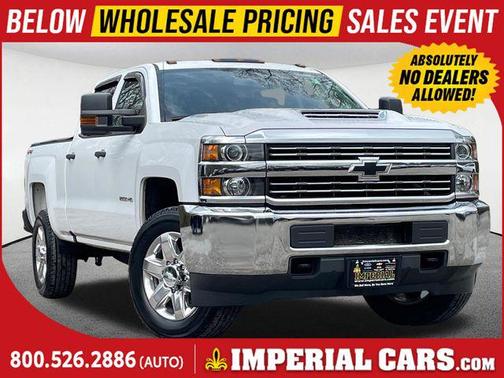 Summit White 2018 Chevrolet Silverado 2500 WT