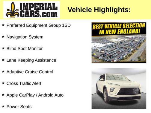 Summit White 2025 Buick Enclave Preferred FWD