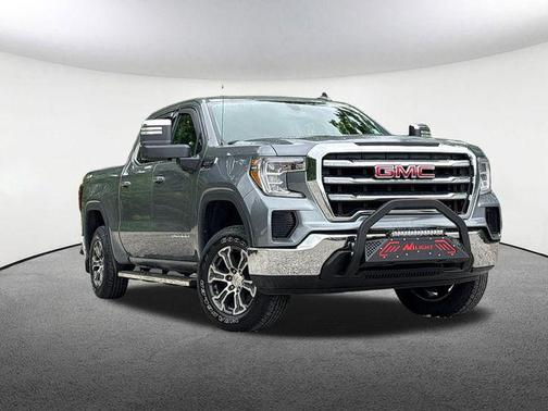 Satin Steel Metallic 2019 GMC Sierra 1500 SLE