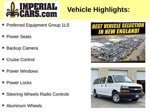2022 Chevrolet Express 3500 RWD 3500 Extended Wheelbase LS