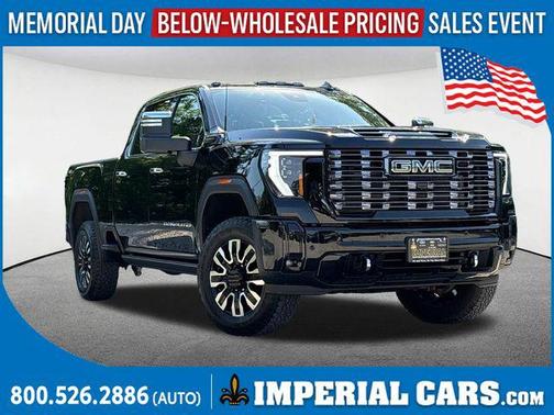 Onyx Black 2025 GMC Sierra 2500 Denali Ultimate