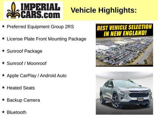 Sterling Gray Metallic 2026 Chevrolet Trax FWD 2RS