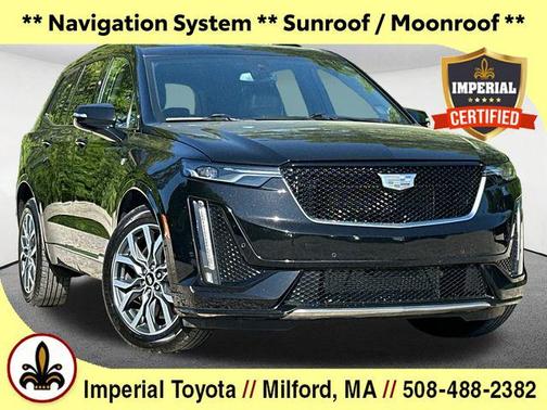 Stellar Black Metallic 2024 Cadillac XT6 Sport AWD