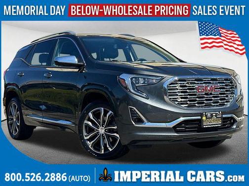 Graphite Gray Metallic 2018 GMC Terrain Denali