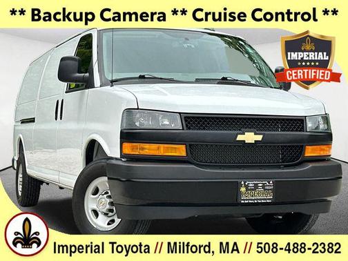 Summit White 2025 Chevrolet Express 3500 RWD 3500 Extended Wheelbase WT