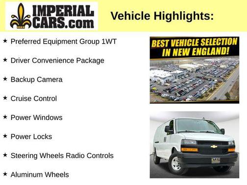 Summit White 2025 Chevrolet Express 3500 RWD 3500 Extended Wheelbase WT