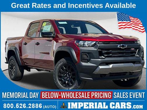 Radiant Red Tintcoat 2026 Chevrolet Colorado Trail Boss