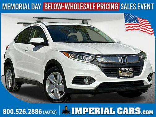 Platinum White Pearl 2020 Honda HR-V EX-L
