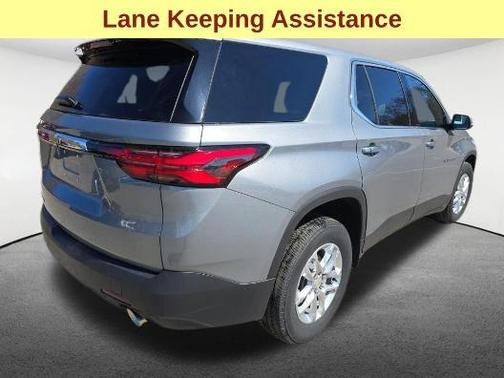 Sterling Gray Metallic 2023 Chevrolet Traverse LS