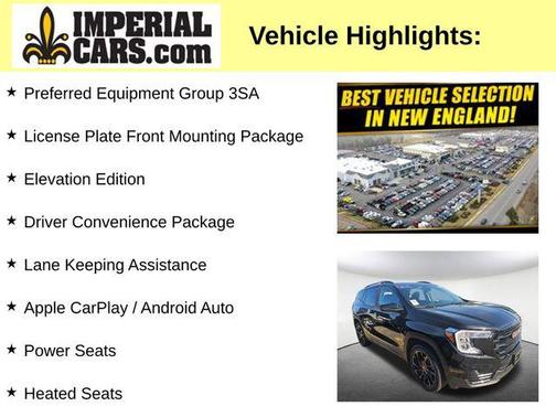 Ebony Twilight Metallic 2023 GMC Terrain SLE