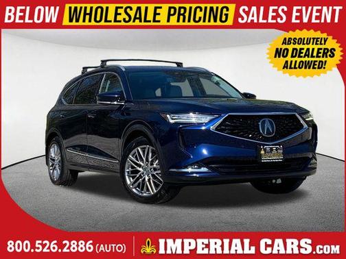 Apex Blue Pearl 2024 Acura MDX Advance Package