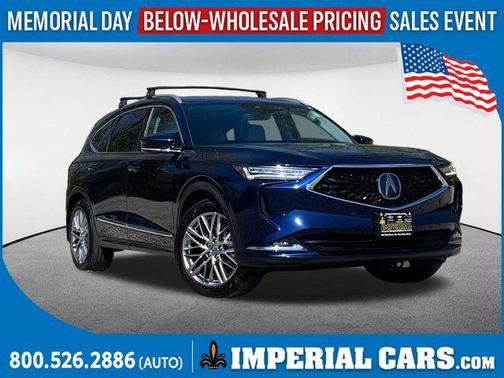 Apex Blue Pearl 2024 Acura MDX Advance Package